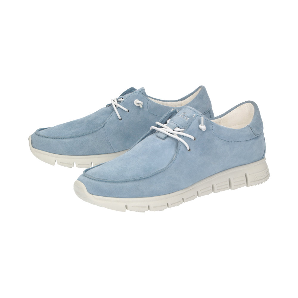 Mokrunner-D-007 Blue Lace-Up Shoes