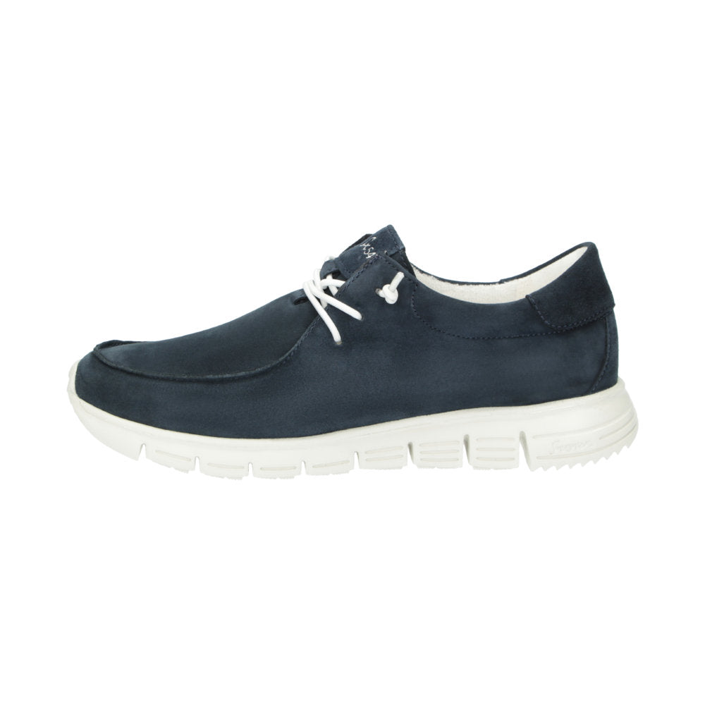 Mokrunner-D-007 Navy Lace-Up Shoes