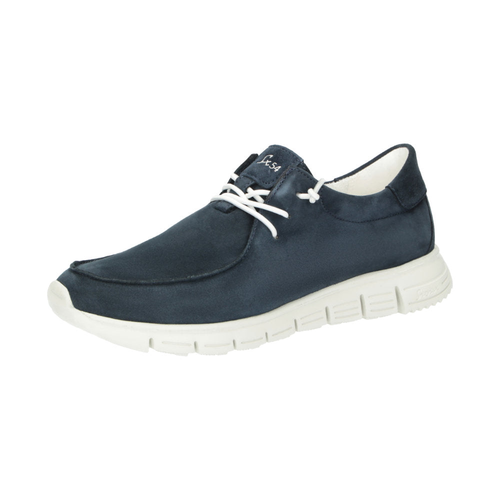 Mokrunner-D-007 Navy Lace-Up Shoes