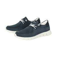 Mokrunner-D-007 Navy Lace-Up Shoes