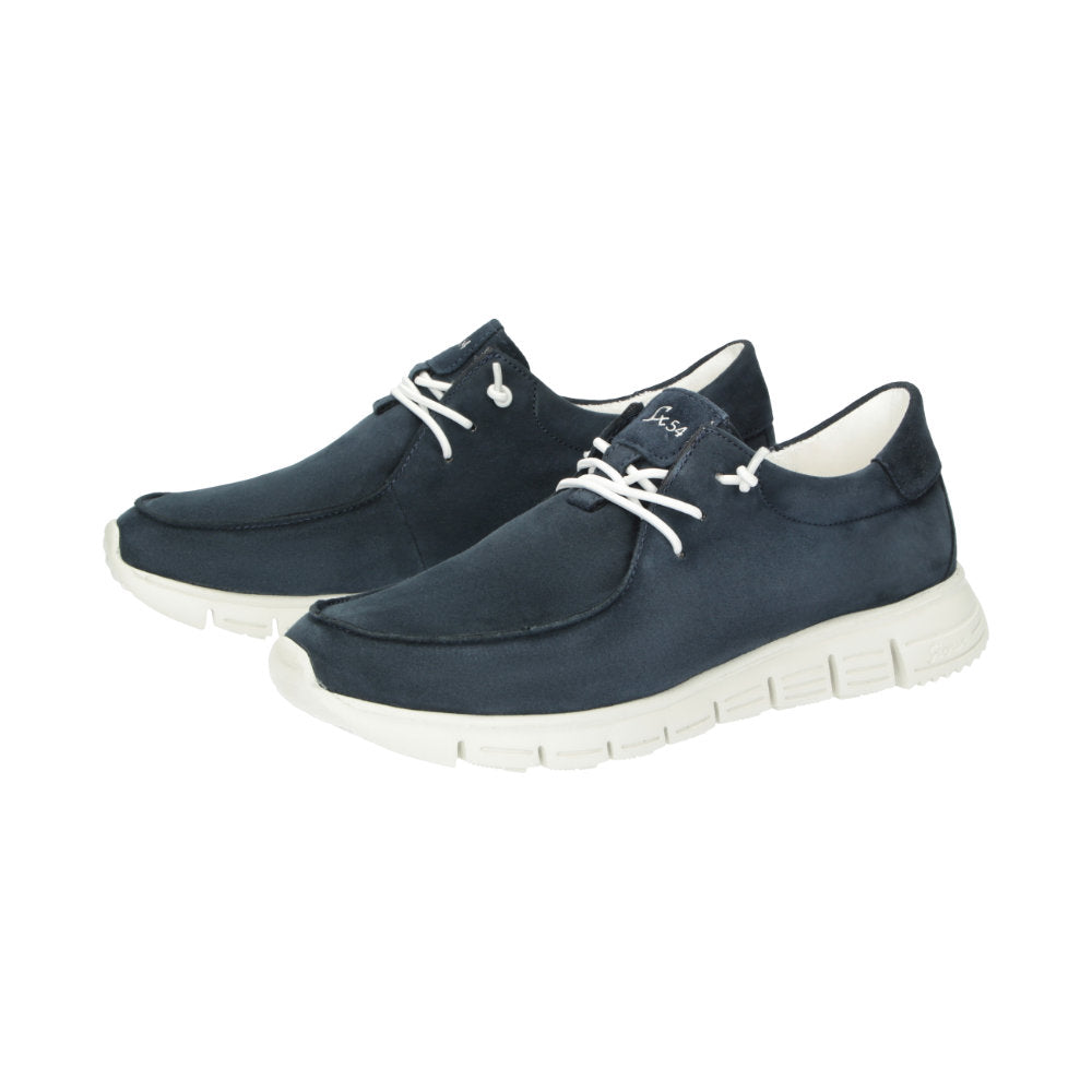 Mokrunner-D-007 Navy Lace-Up Shoes
