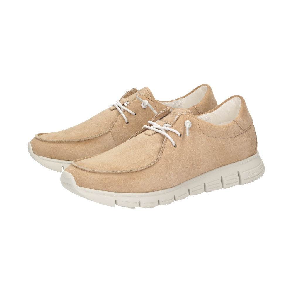 Mokrunner-D-007 Beige Lace-Up Shoes