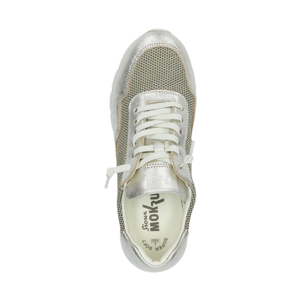 Mokrunner-D-017 Metallic Trainers