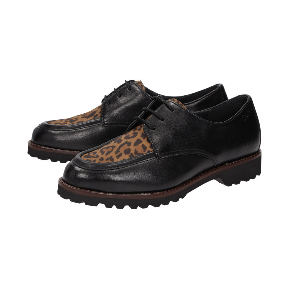 Meredith-749-H Black Lace-Up Shoes (41281)