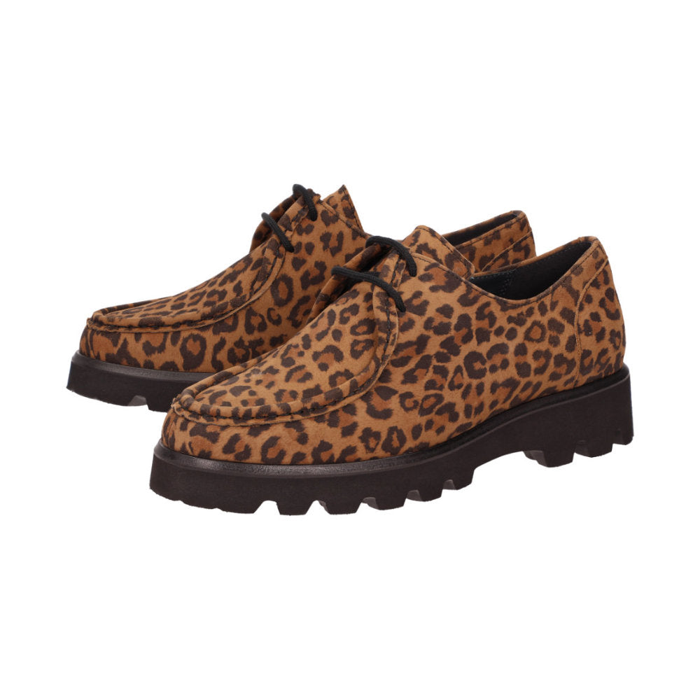 Meredira-752-H Brown Lace-Up Shoes