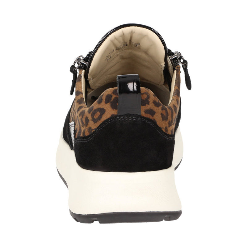 Sunivla-702-J Black Lace-Up Shoes