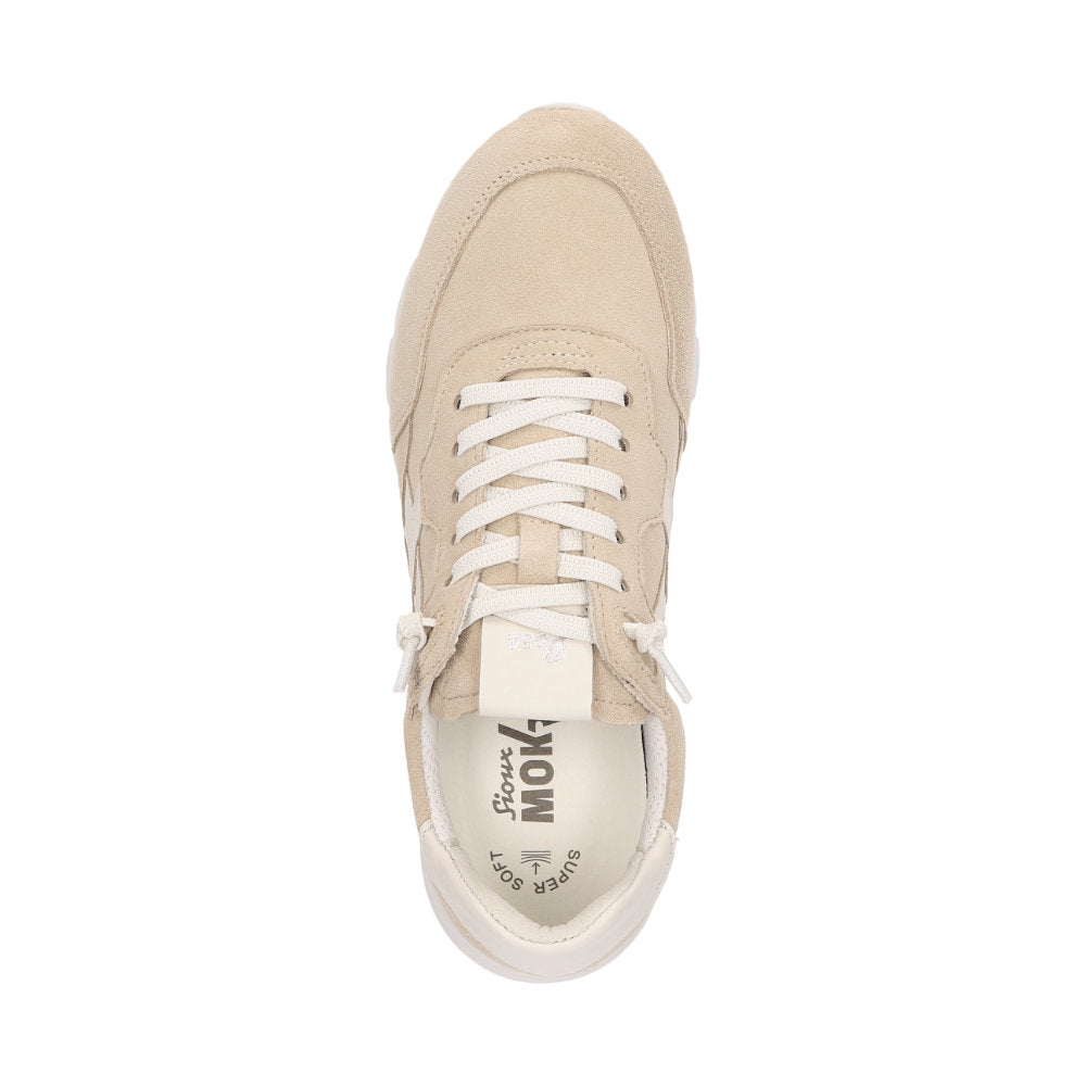 Mokrunner-D-021 Beige Trainers