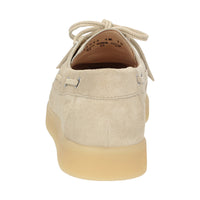 Melosana-700 Cream Lace-Up Shoes