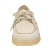 Melosana-700 Cream Lace-Up Shoes