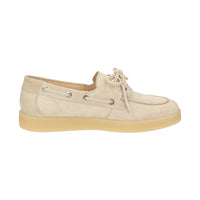 Melosana-700 Cream Lace-Up Shoes