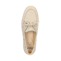 Melosana-700 Cream Lace-Up Shoes
