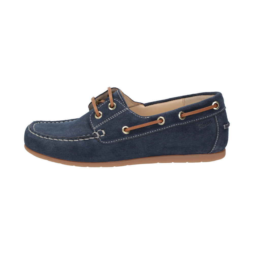 Simadesa-701 Navy Lace-Up Shoes