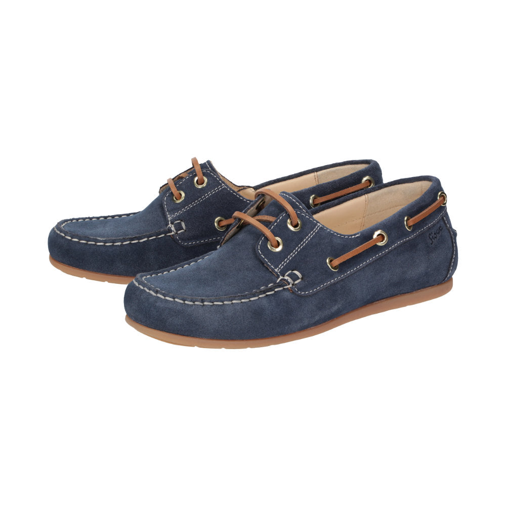 Simadesa-701 Navy Lace-Up Shoes