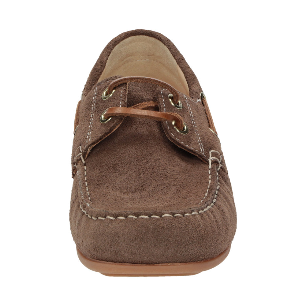 Simadesa-701 Brown Lace-Up Shoes