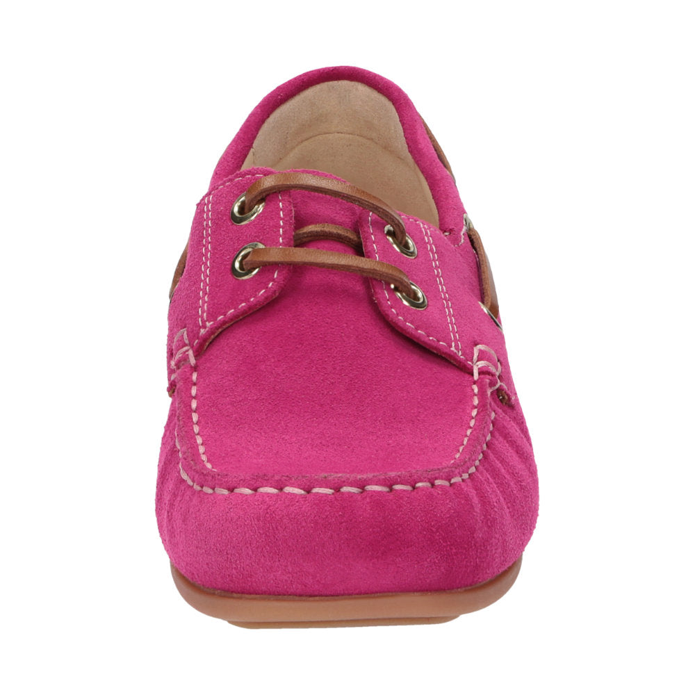 Simadesa-701 Pink Lace-Up Shoes