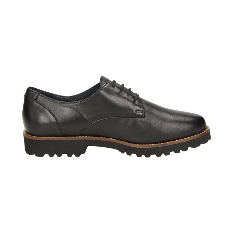 Meredith-700-H Black Lace-Up Shoes