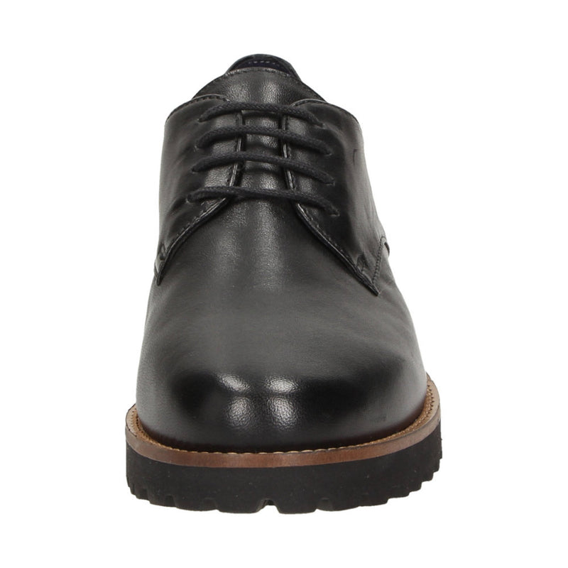 Meredith-700-H Black Lace-Up Shoes