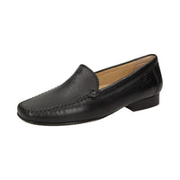 Detailed view of Campina sole and heel construction