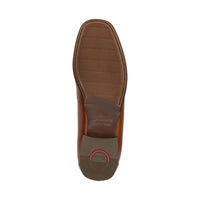 Close-up of Campina soft calfskin leather craftsmanship