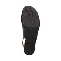 Zippora 63633 Black Slingback Sandals