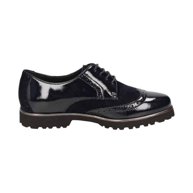 Meredith-703-H Navy Lace-Up Shoes