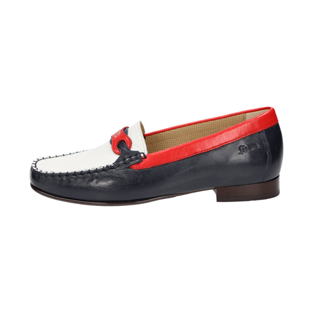 Colandina 65016 Blue Multi Moccasin