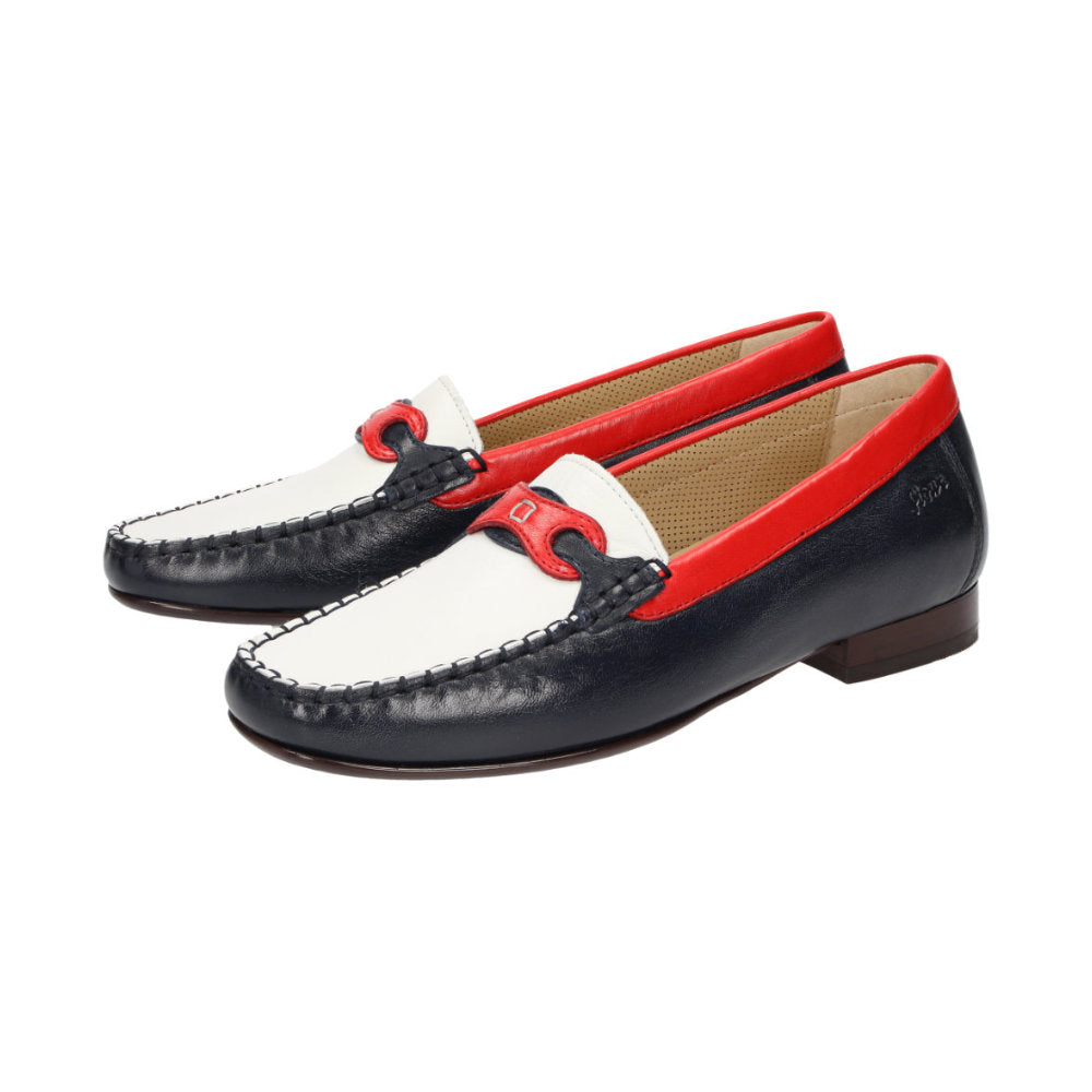 Colandina 65016 Blue Multi Moccasin