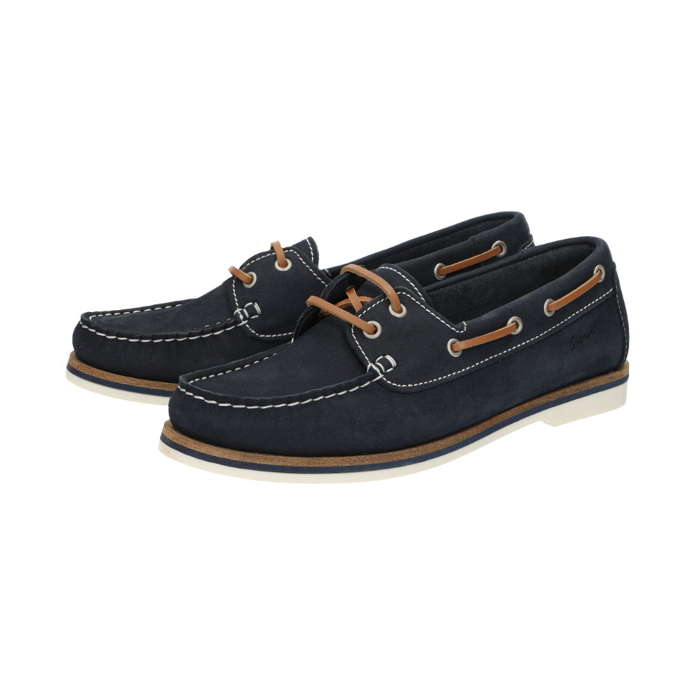 Nakimba-700 Navy Lace-Up Shoes