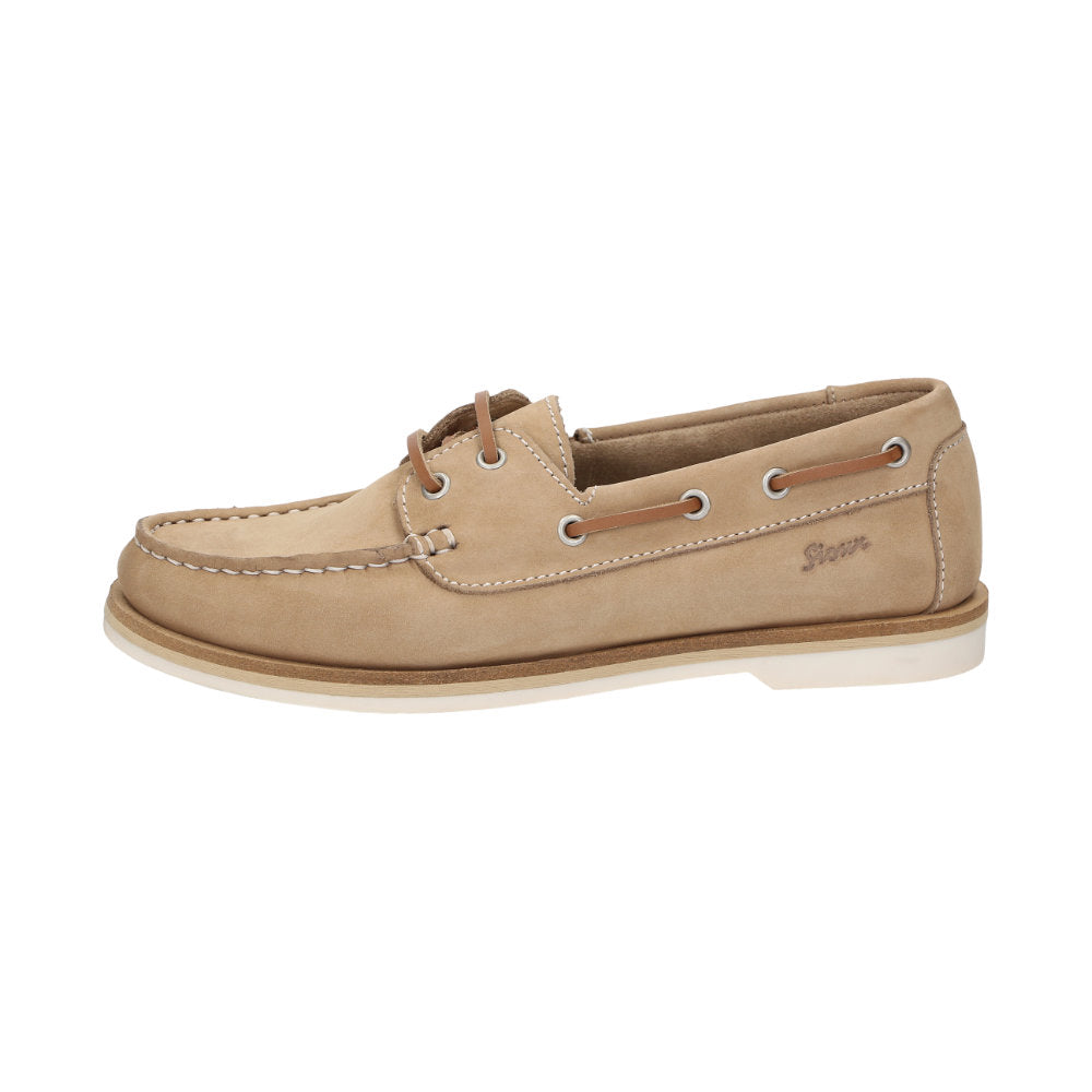 Nakimba-700 Beige Lace-Up Shoes