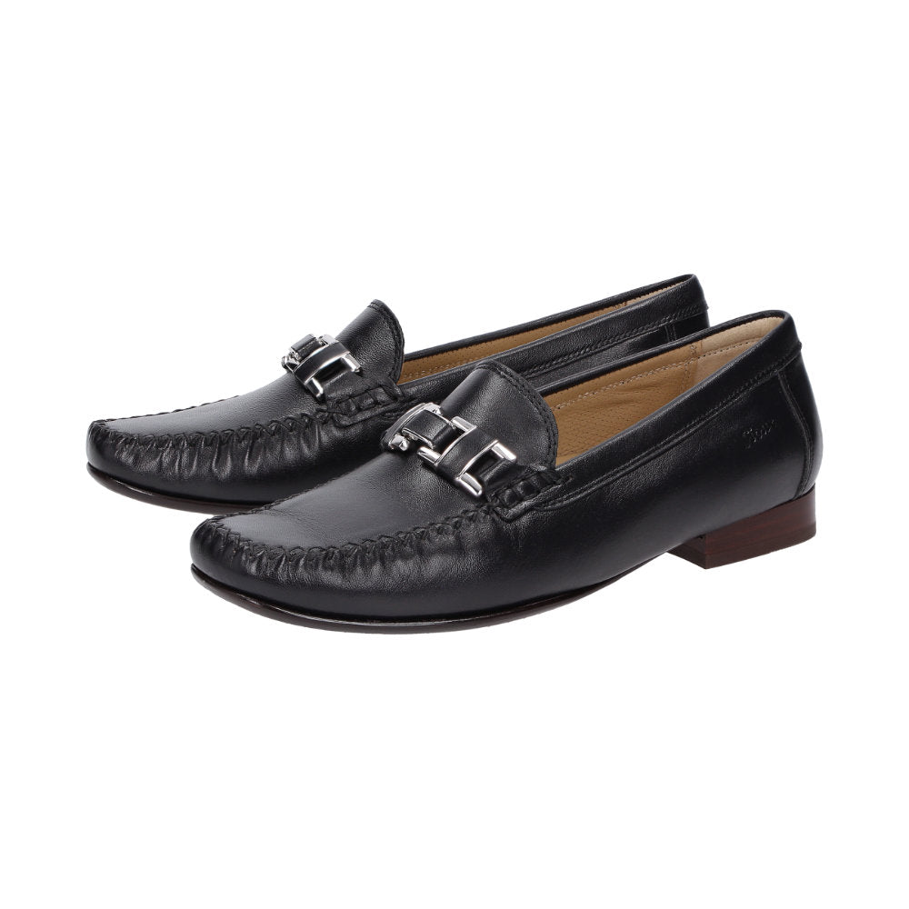 Cambria Navy Moccasin