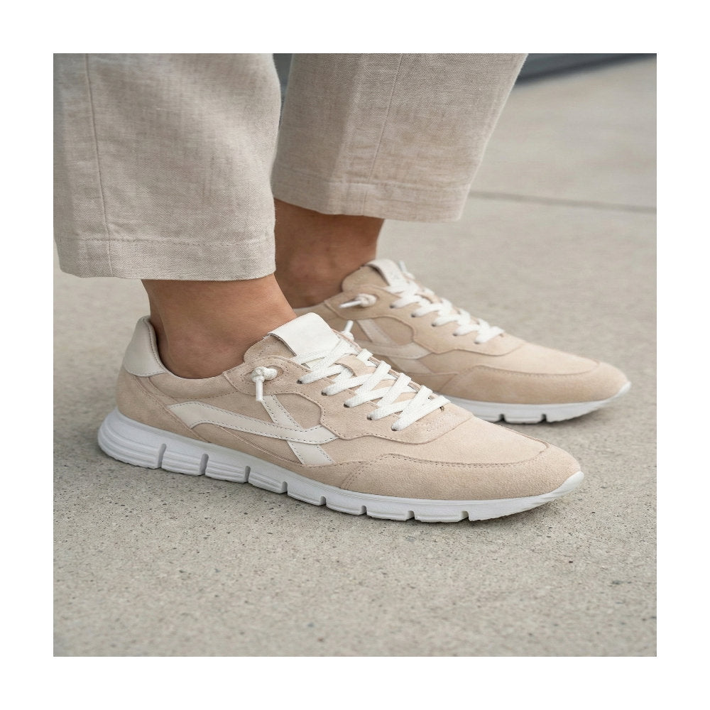 Mokrunner-D-021 Beige Trainers